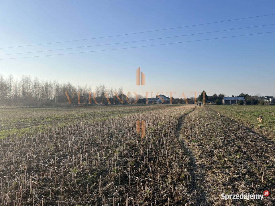 Okazja 1547 m2 działka budowalna Wydane WZ Płoskie sprzedam