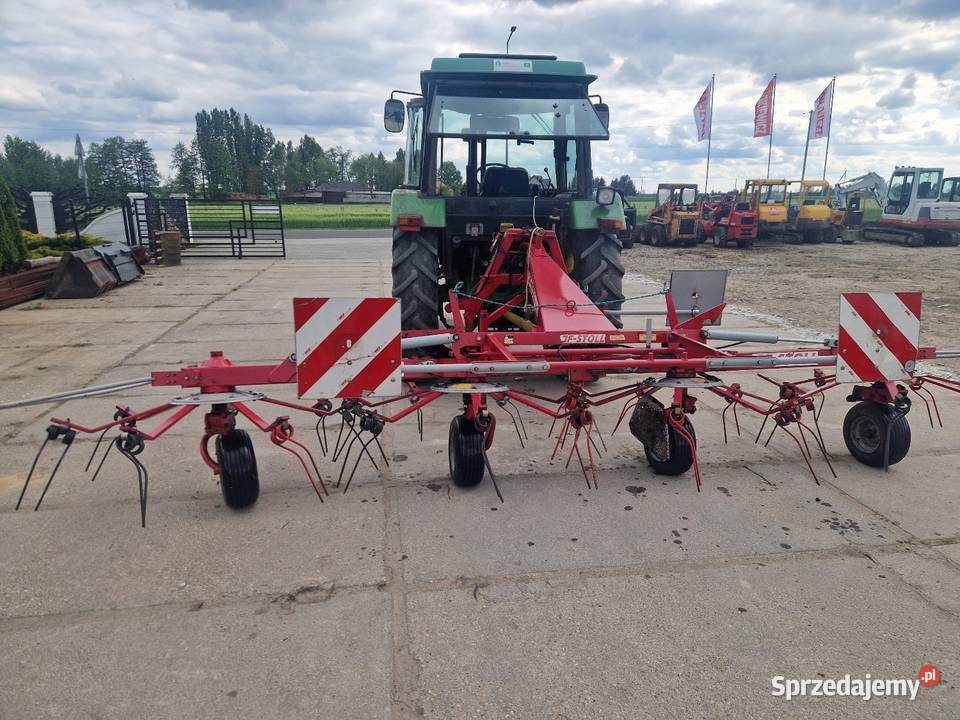 Przetrząsarka Stoll Z585 Pro 4gwiazdowa składana Osiek Mały