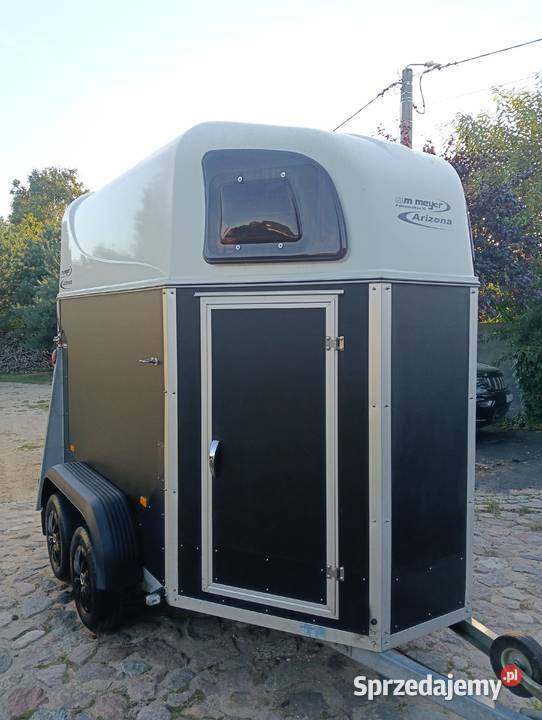 Przyczepa konna dwukonna do Koni Meyer 2017 Przyczepy i naczepy