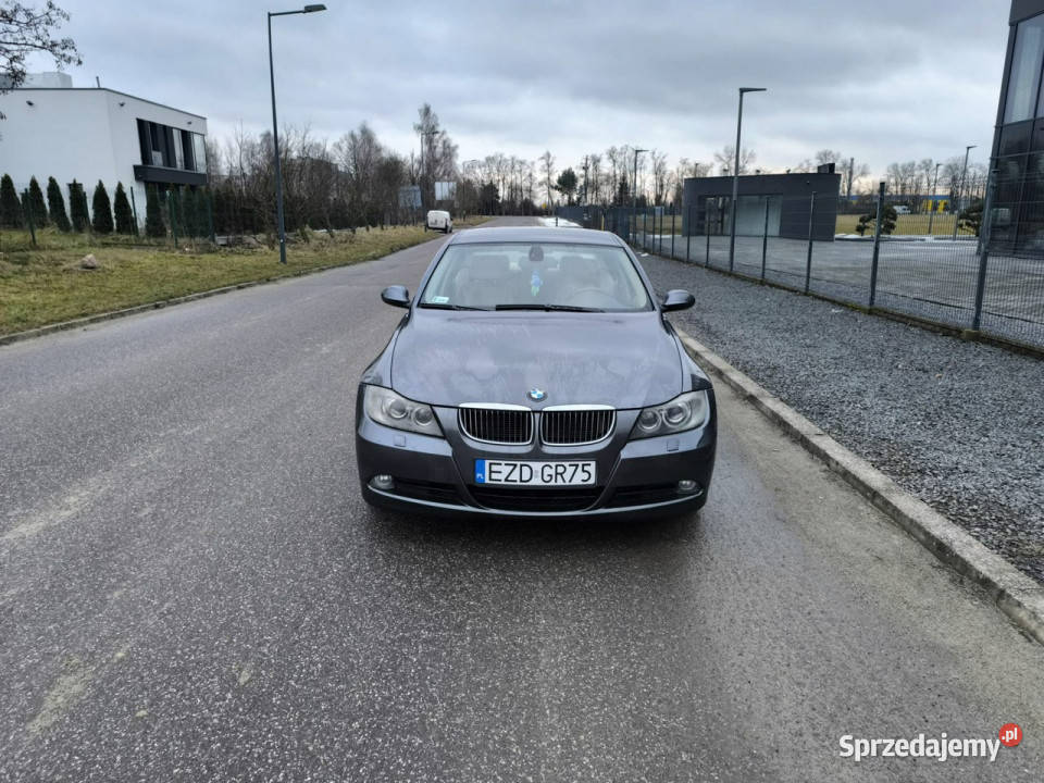 BMW 325 E90 2005r Automat FILM Klima Grzane Zarejestrowany w Polsce łódzkie Pabianice sprzedam