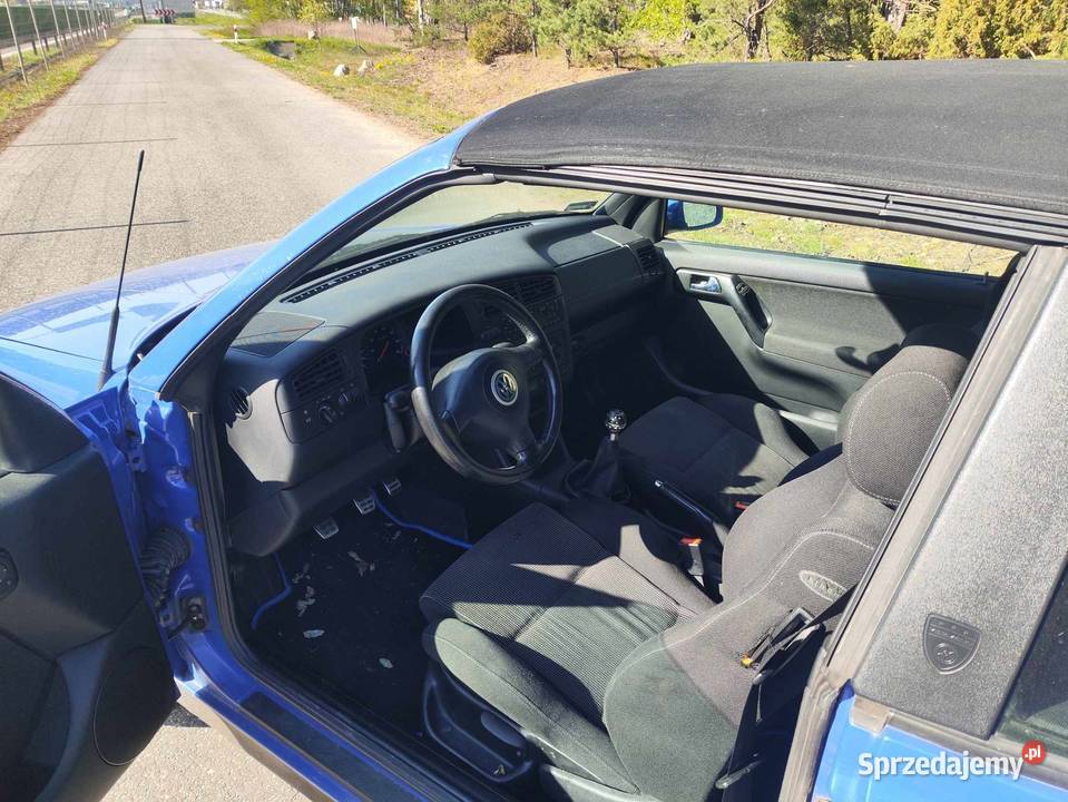 Volkswagen Golf Cabriolet Rok produkcji 1998 Białe Błota