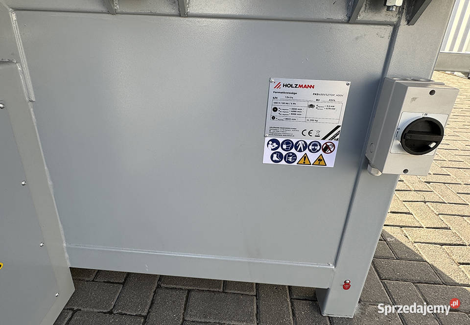 Piła formatowa Holzmann FKS400 V32 TOP pomorskie Sierakowska Huta