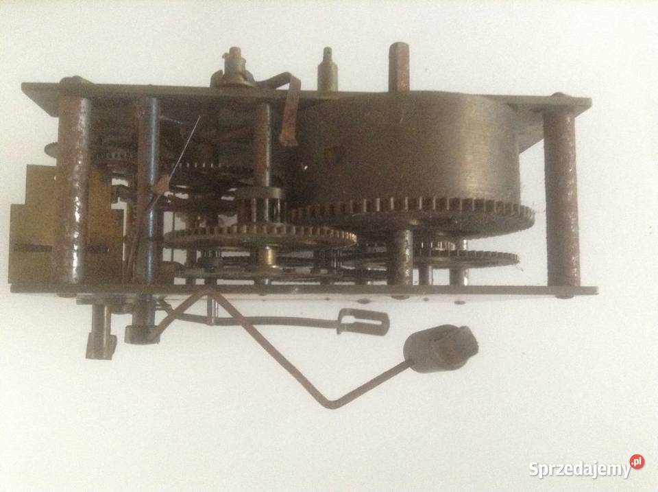 Werk mosiężny starego zegara JUNGHANS