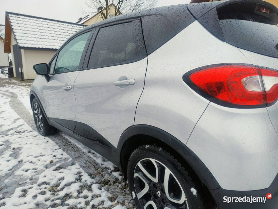 Renault Captur TCe90NaviKeyless I 20132019 srebrny małopolskie Harklowa