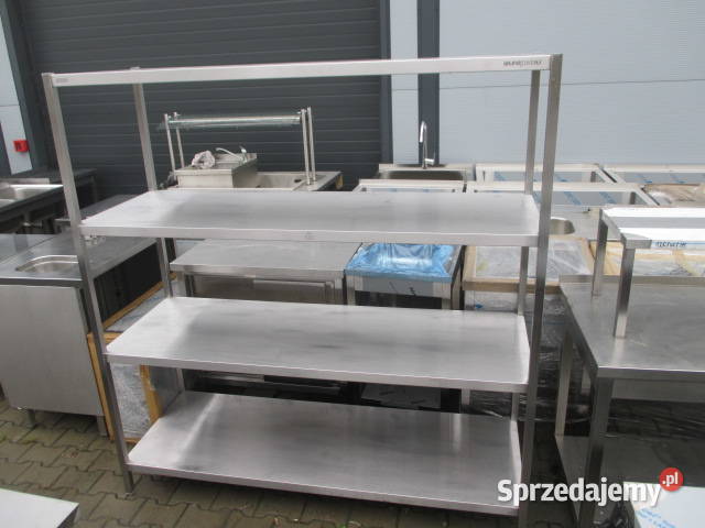 Solidny Regał Gastronomiczny Stal Nierdz 4 Półki Ostrów Wielkopolski