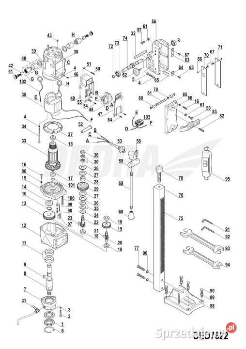 PROWADNICA DEDRA Opalenica sprzedam