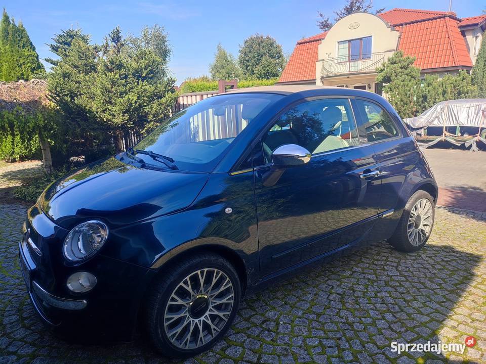 Fiat 500 Cabrio 12 benzyna 69 2013 r manualna Środa Wielkopolska sprzedam