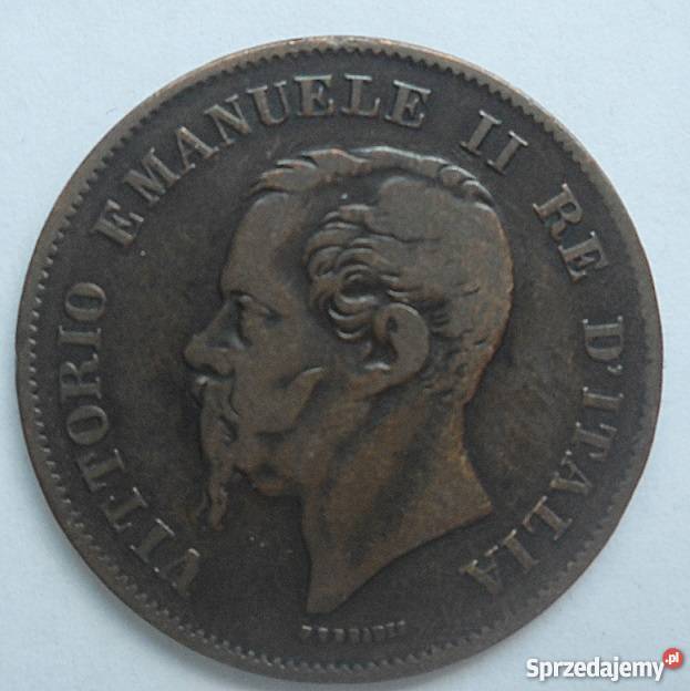 WŁOCHY5 CENTESIMI1861 rMVITTORIO EMANUELE Legionowo sprzedam