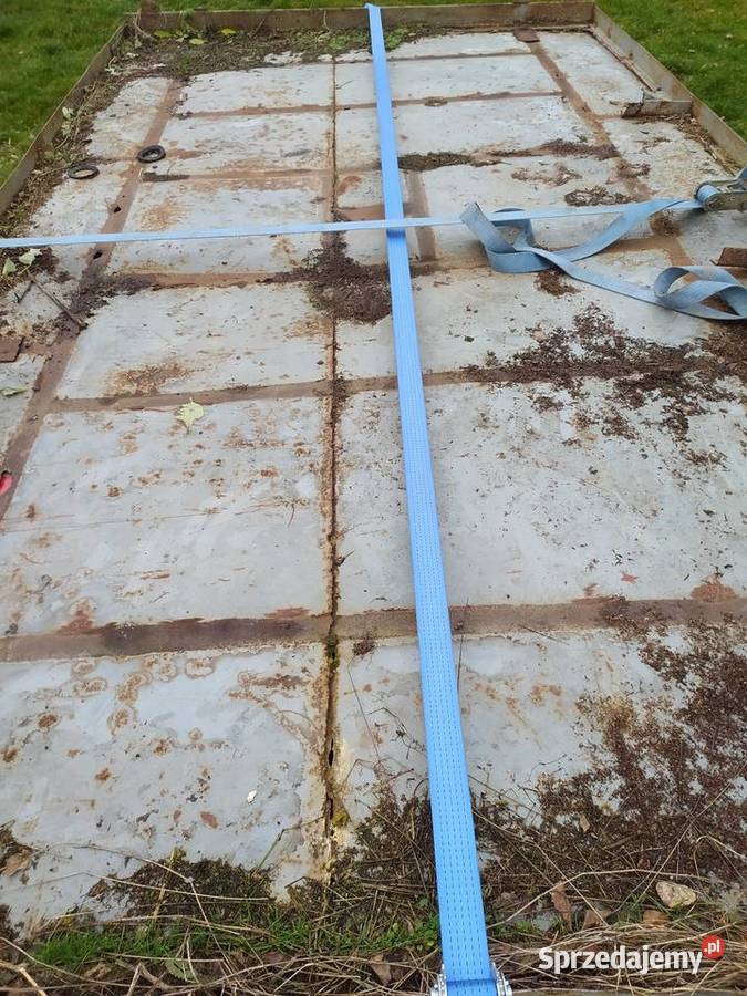 Podłoga z przyczepy d47 z ramką