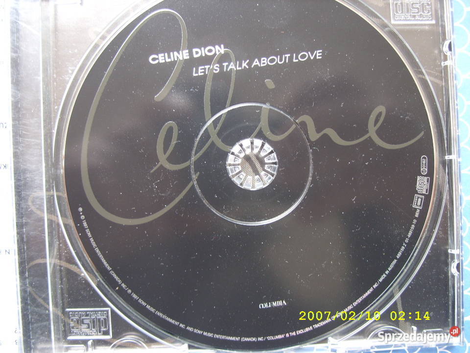 POP CD CELINE DIONLETS TALK ABOUT LOVE 1997 Wołów