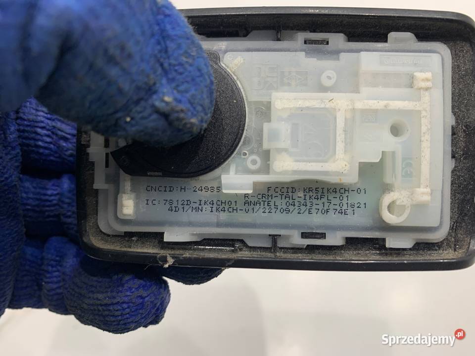 KLUCZYK DACIA DUSTER PILOT IMMOBILISERA ZDALNY