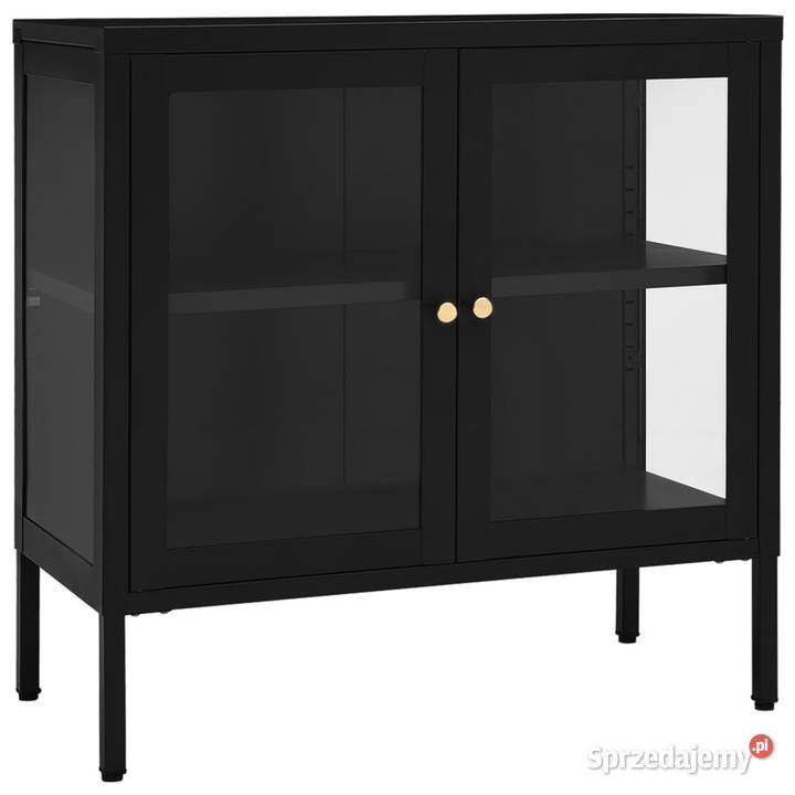 vidaXL Szafka boczna czarna 70x35x70 SKU336064 Warszawa