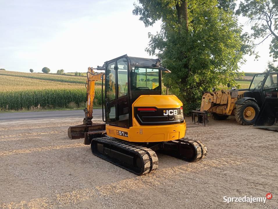 JCB 51 R1 MINI KOPARKA GASIENICOWA Gąsiennice Racławice sprzedam