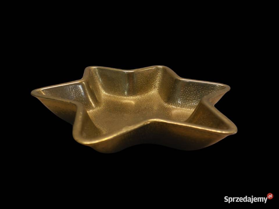 Mosiężna miseczka w kształcie gwiazdy Raszków