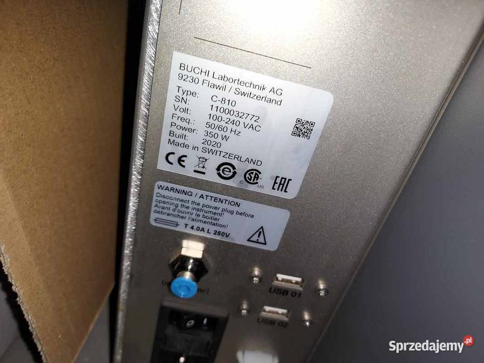 Chromatograf preparatywny Buchi C810 Flash Basic