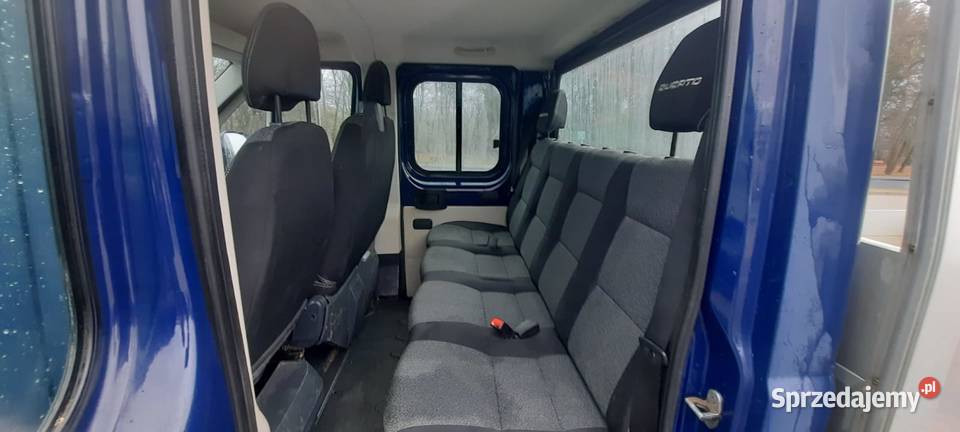 Fiat Ducato Doka 7 osób brygadówka paka skrzynia Jastrowie
