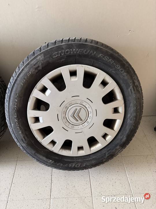 Koła opony zimowe Citroen C4 stal 1956515 sprzedam