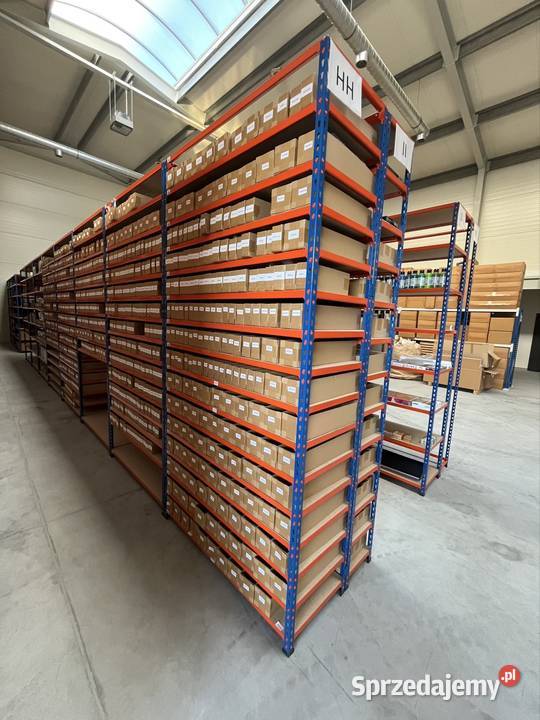 Regał magazynowy metalowy regały półkowe półki 200cm Łódź