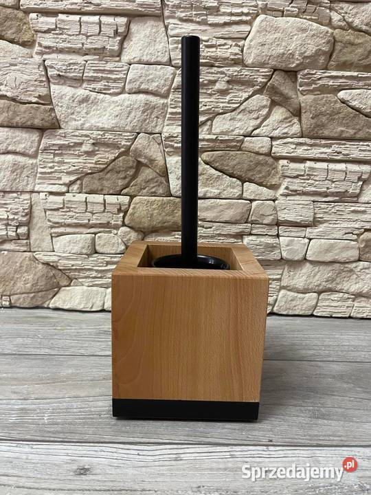 Szczotka do WC toaletowa drewniana LOFT buk podkarpackie Dębica
