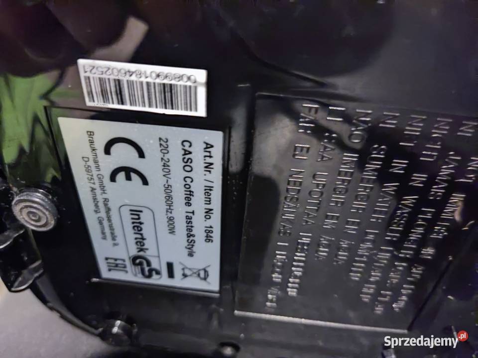 Ekspres przelewowy na gwarancji Tychy