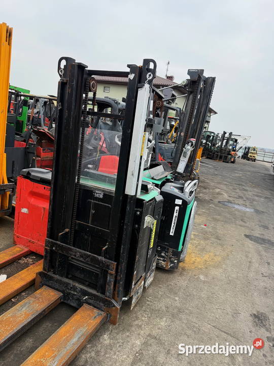 paleciak elektryczny z masztem MITSUBISHI 1600 Działoszyn sprzedam