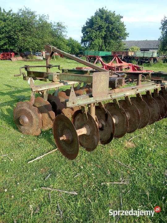 Brona talerzowa 22 talerze famarol Słupsk nieuszkodzony Miedźno sprzedam