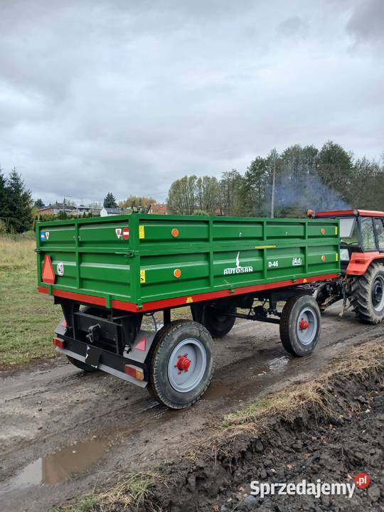 Przyczepa wywrotka d46 Rzgów sprzedam