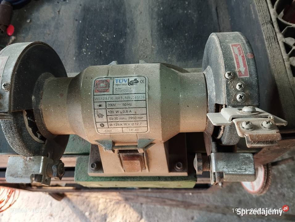 Szlifierka stołowa w pełni sprawna jedyne 150 Zagórów