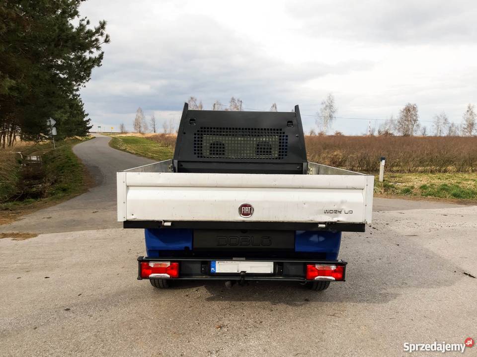 Fiad Doblo Work Up 16 diesel skrzyniowy hak Kutno