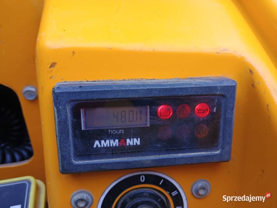 2018 r Walec okołkowany Ammann Rammax ARR 1575 Rok produkcji 2018 Maszyny budowlane śląskie Żywiec