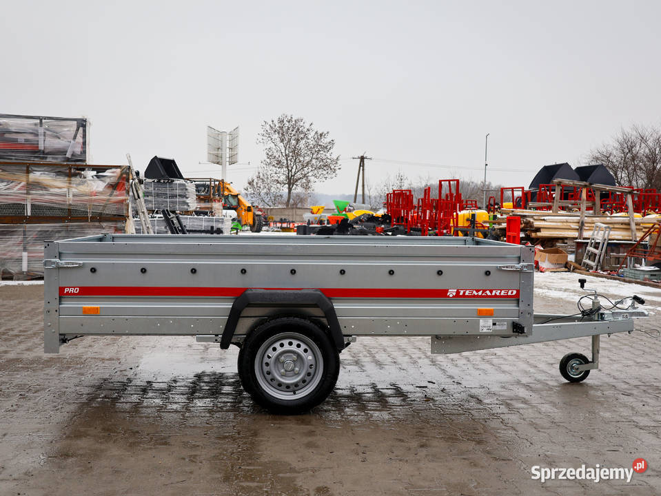 Przyczepka z resorem TEMARED PRO 2612R Bystrzyca Kłodzka