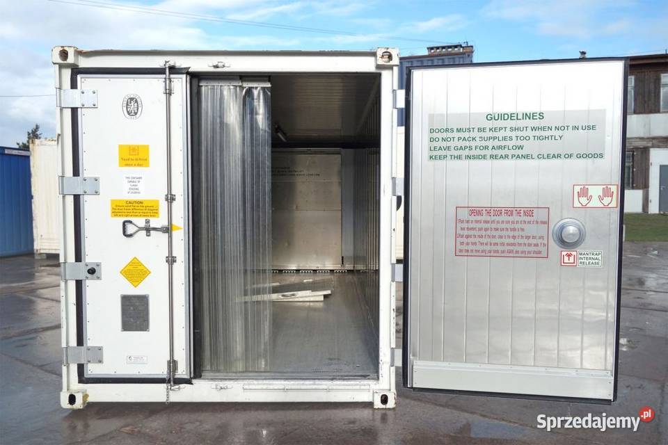 Sprzedam CHŁODNIE kontener 20RF OW NOWY Gdańsk pomorskie