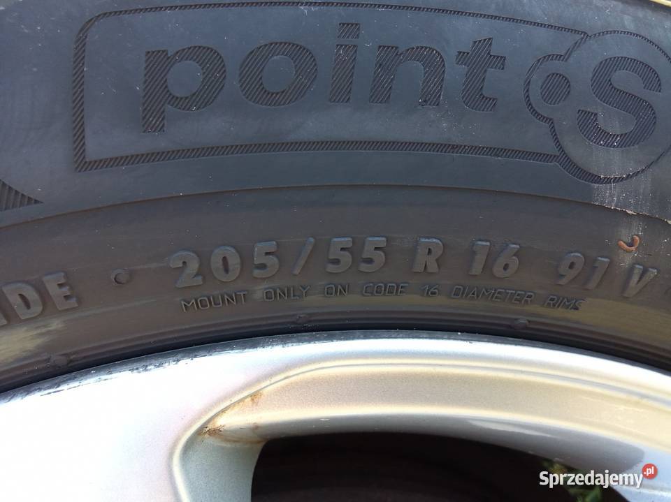 ALUFELGI 16 4x OPONY z 2024 roku 5x112 Wągrowiec