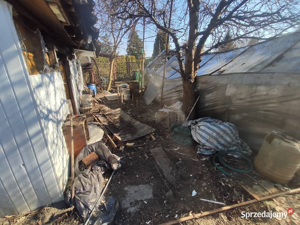 Działka rekreacyjna ogródek działkowy Stare Oświęcim