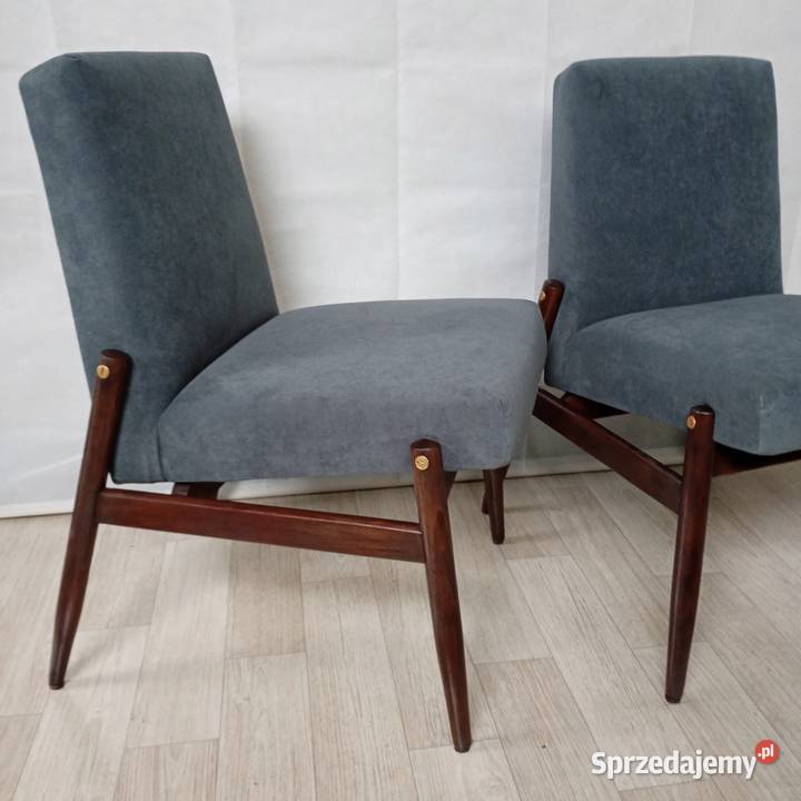 Dwa fotele z PRL CELIA typ 300227 renowacji Puszczykowo