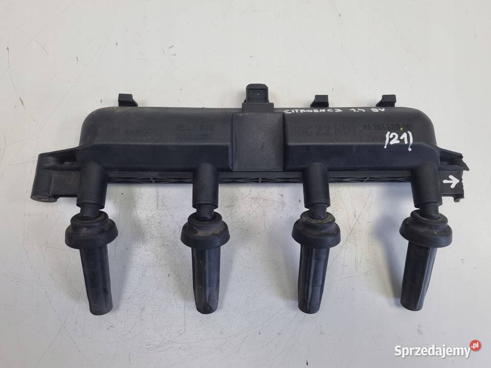 CEWKA ZAPŁONOWA Citroen C3 14 8V 9628158580 Rudka