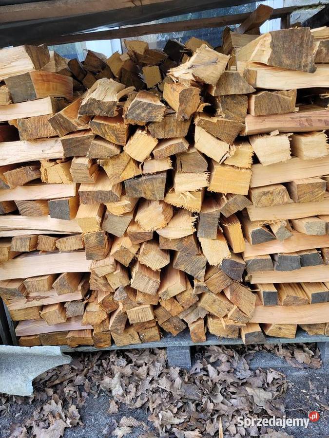 Drewno kominkowe buk dąb olcha okorowana Dąbrowa Górnicza sprzedam