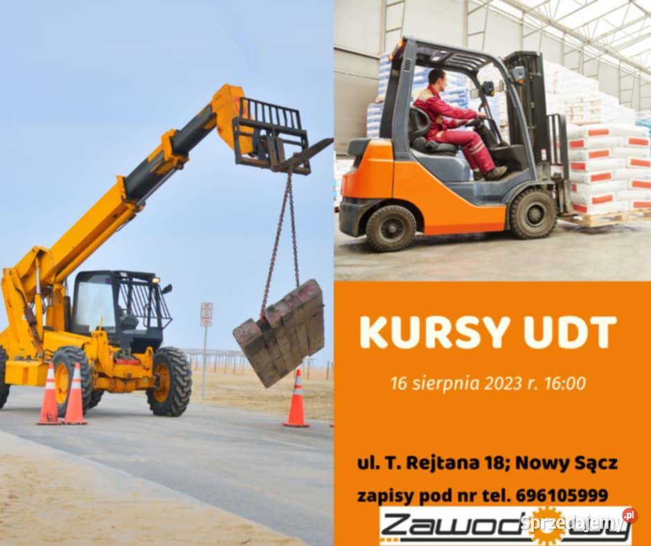 Kurs na wózki widłowe Opole