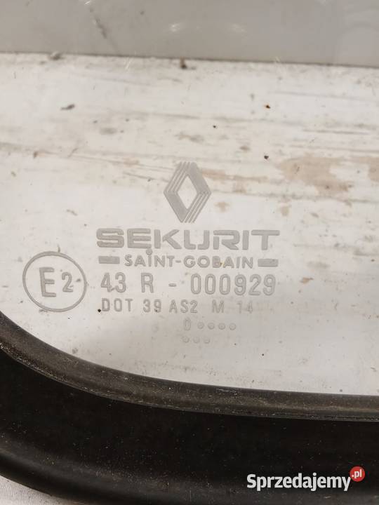 Szyba Trójkątna LewaPrawa Przednia Renault Bralin