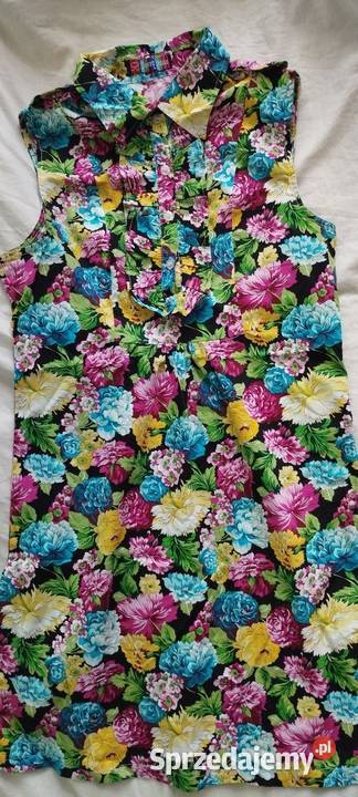 Sukienka letnia bawełniana w kwiaty Wrocław