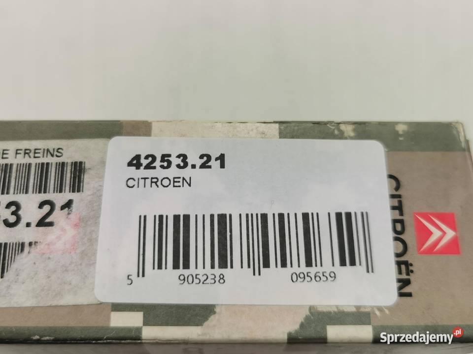 KLOCKI HAMULCOWE PRZÓD CITROEN C4 PICASSO 2014 lubelskie