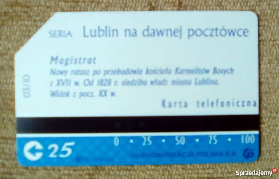 LUBLIN NA DAWNEJ POCZTÓWCE MAGISTRAT Z POCZ XX Piszczac