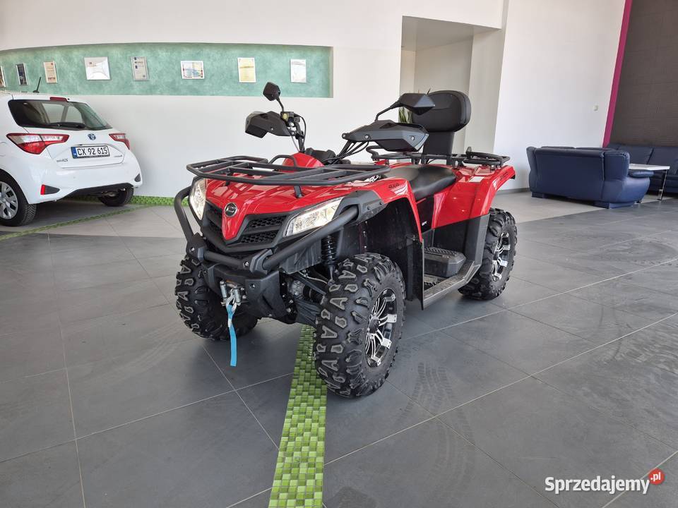 Quad z pługiem i wciągarką CFMoto CForce NOWY Łaziska Górne