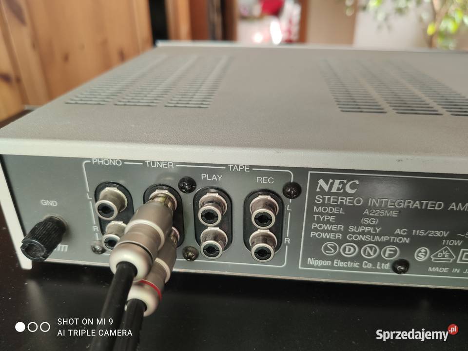 NEC a225me wzmacniacz mini wieża