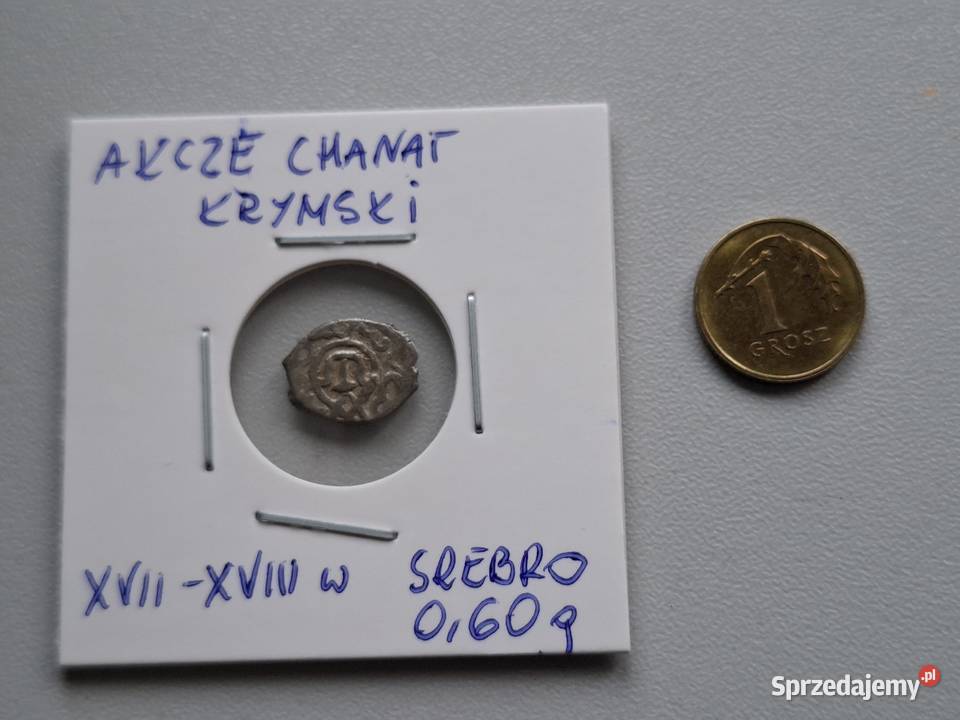 Moneta akcze Chanat Krymski XVIXVII wiek Wejherowo