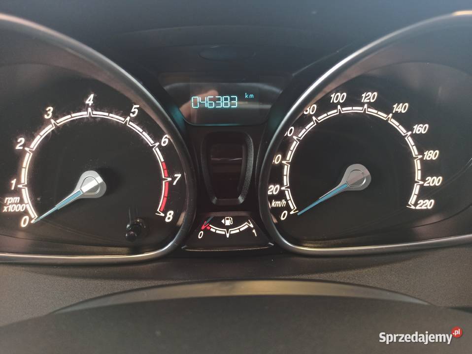 FORD FIESTA MK7 Lift Przebieg jedyne 46 SUPER światła do jazdy dziennej podkarpackie Zarszyn