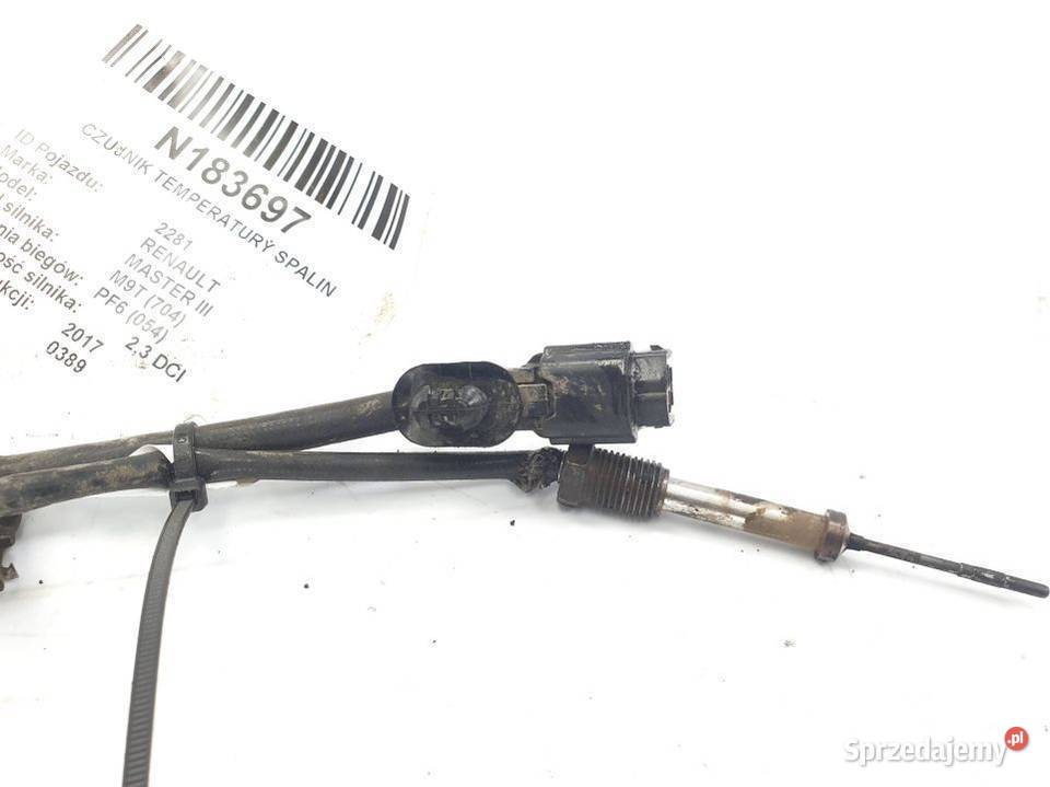 CZUJNIK TEMPERATURY SPALIN RENAULT MASTER III Lipno