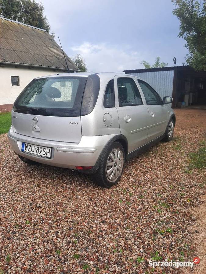 Opel Corsa C 13CDTI mazowieckie Lutocin