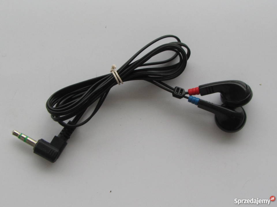 Zestaw słuchawkowy stereo Jack 3,5 mm ( zielone pierścień )