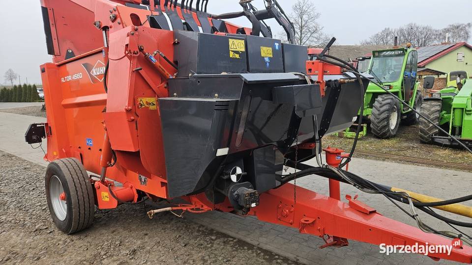 Kuhn Altor 4560 scielarka wycinak paszowoz wielkopolskie